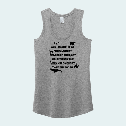 Preach Quote (Limited Edition for February) Women's Tank