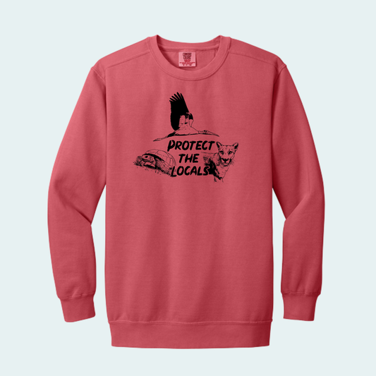 Protect the Locals Fundraiser (Limited Edition for July) Comfort Color Crewneck