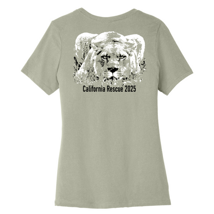 Lucy - California Rescue 2025 - Women's Tee (FUNDRAISER)