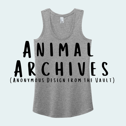 Animal Archives (Anonymous Design from the Vault) Women's Tank