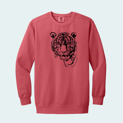 Malayan Tiger (Limited Edition for July) Comfort Color Crewneck