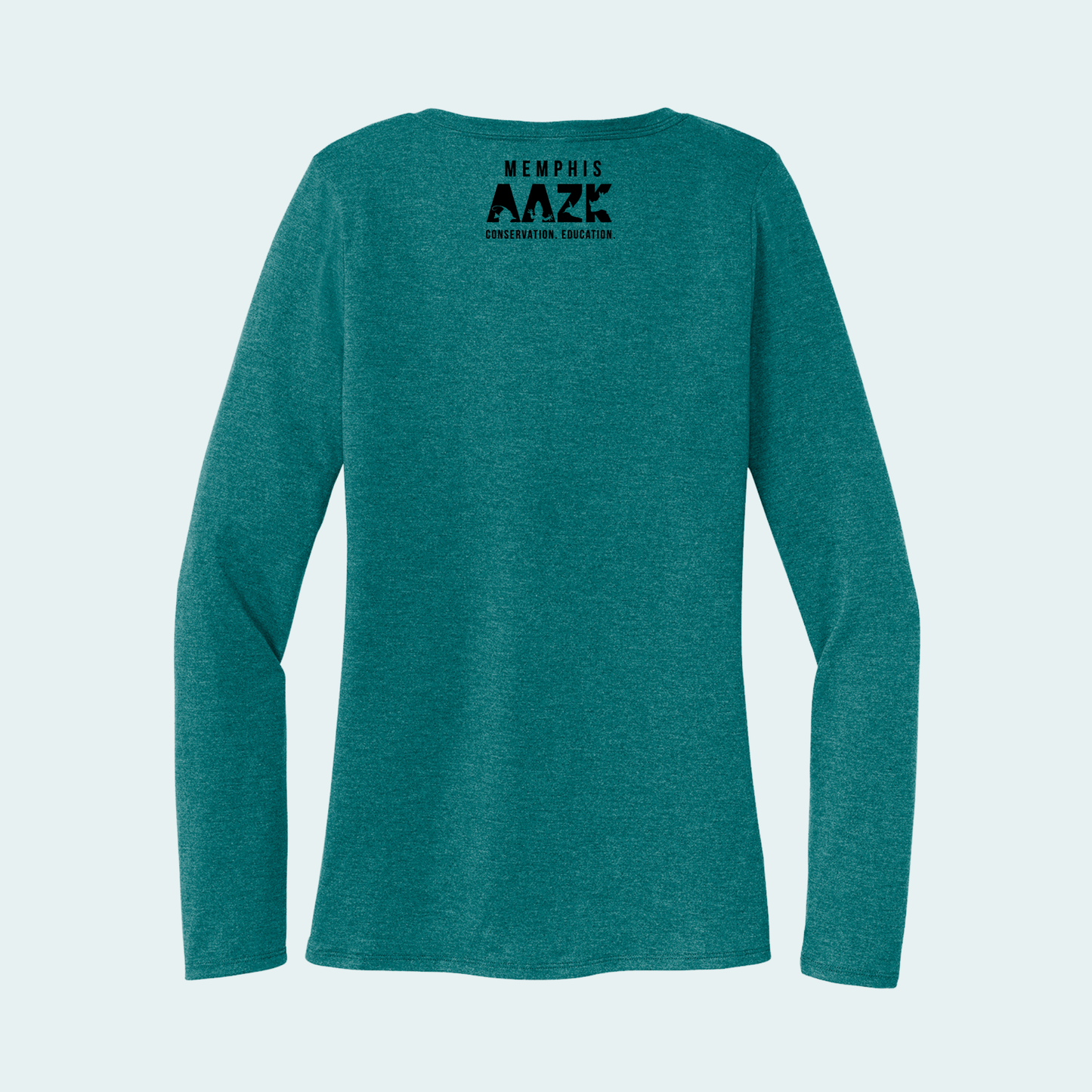 Bear Cuscus (Fundraiser for Memphis AAZK) (Limited Edition for December) Women's Long Sleeve V-Neck Tee