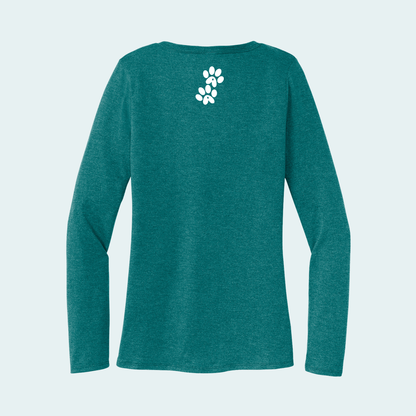 Once a Zookeeper Always a Keeper (Limited Edition for December) Women's Long Sleeve V-Neck Tee