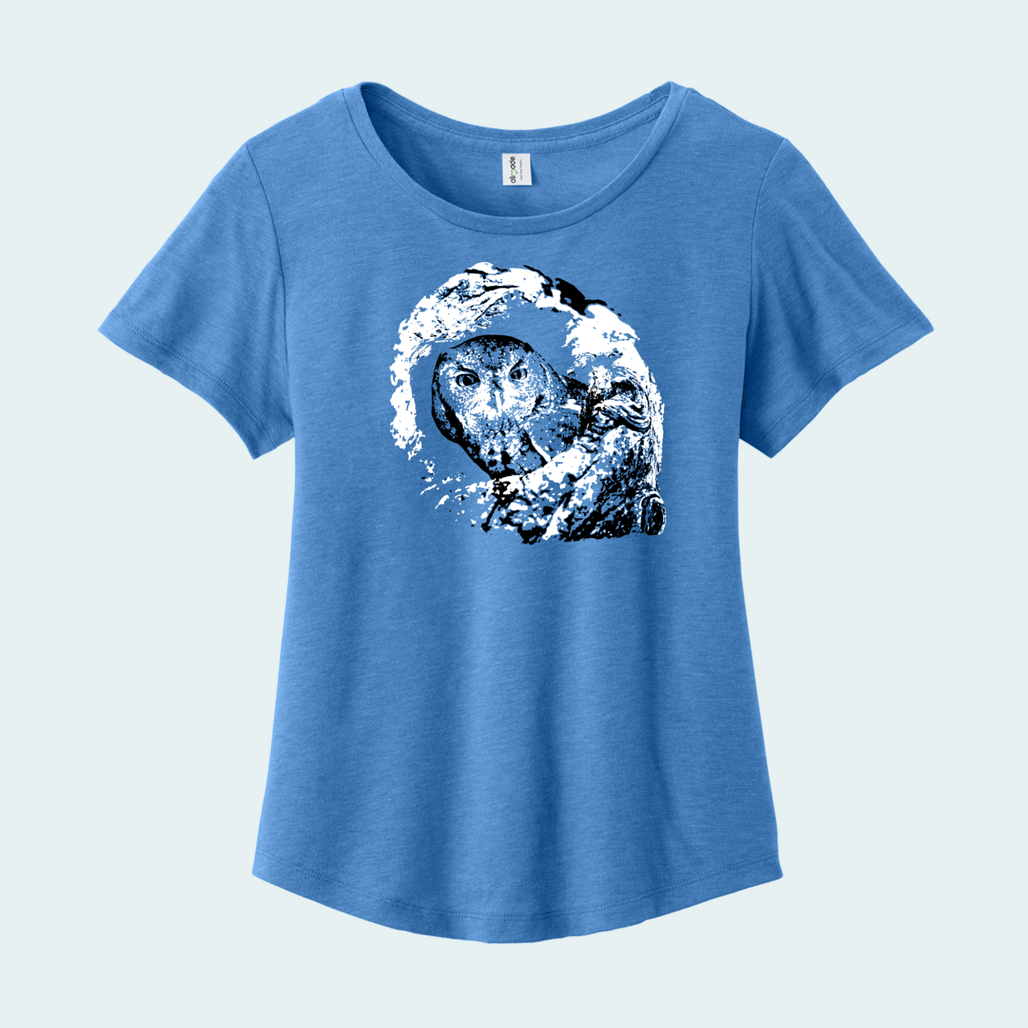 Sweet Pea - Eastern Screech Owl (Fundraiser) Women’s Relaxed Scoop Neck Tee