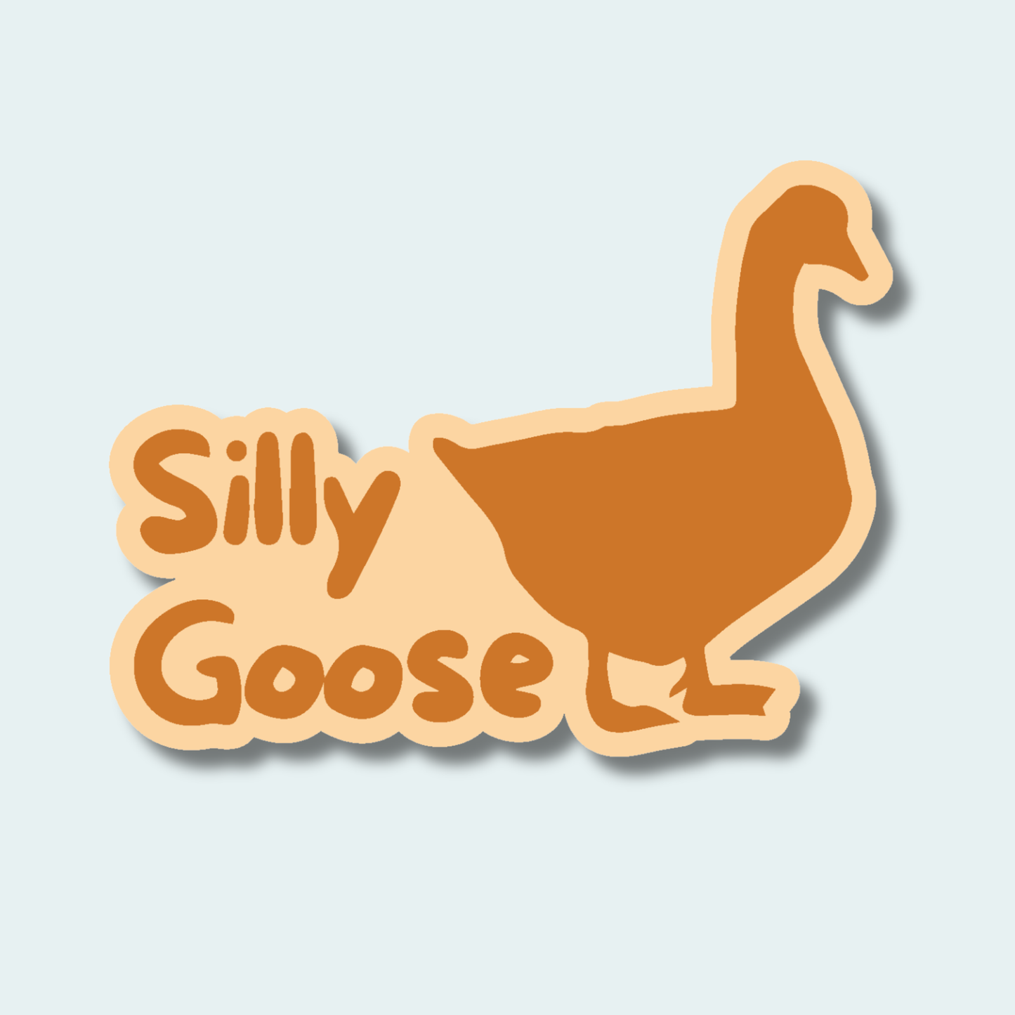 Silly Goose - 4in Sticker