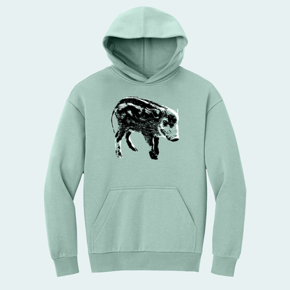 Red River Hog Piglet (Limited Edition for January) Heavy Hoodie