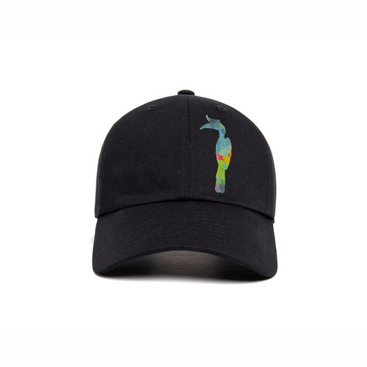 Rhinoceros Hornbill Rainbow Embroidery - Hat