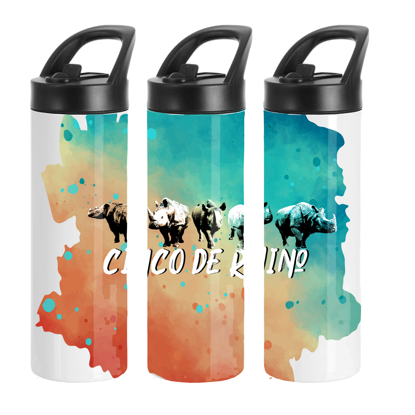Cinco De Rhino - Water Bottle (LIMITED EDITION)