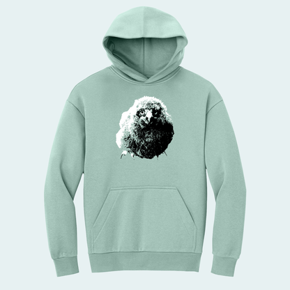 Snowy Owl Chick (Limited Edition for January) Heavy Hoodie