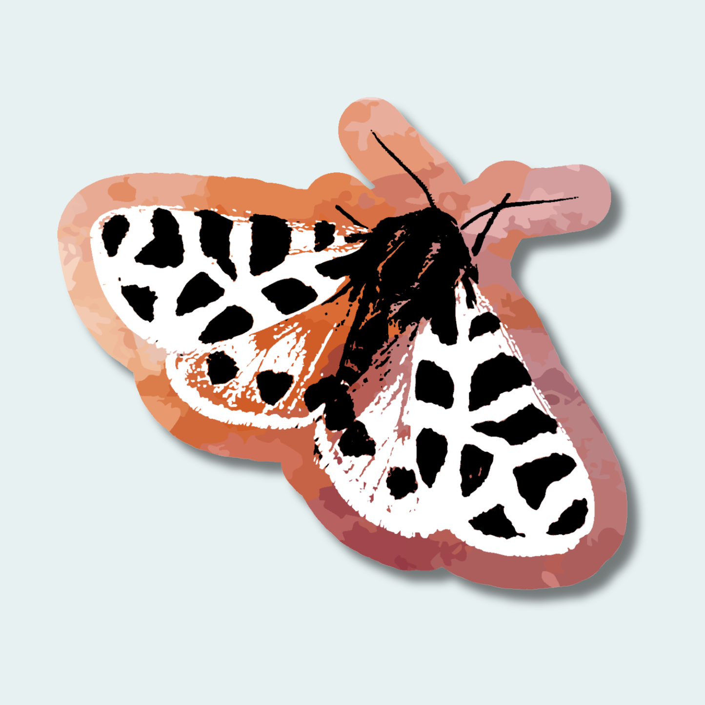 Tiger Moth (Limited Edition for November) 4in Sticker