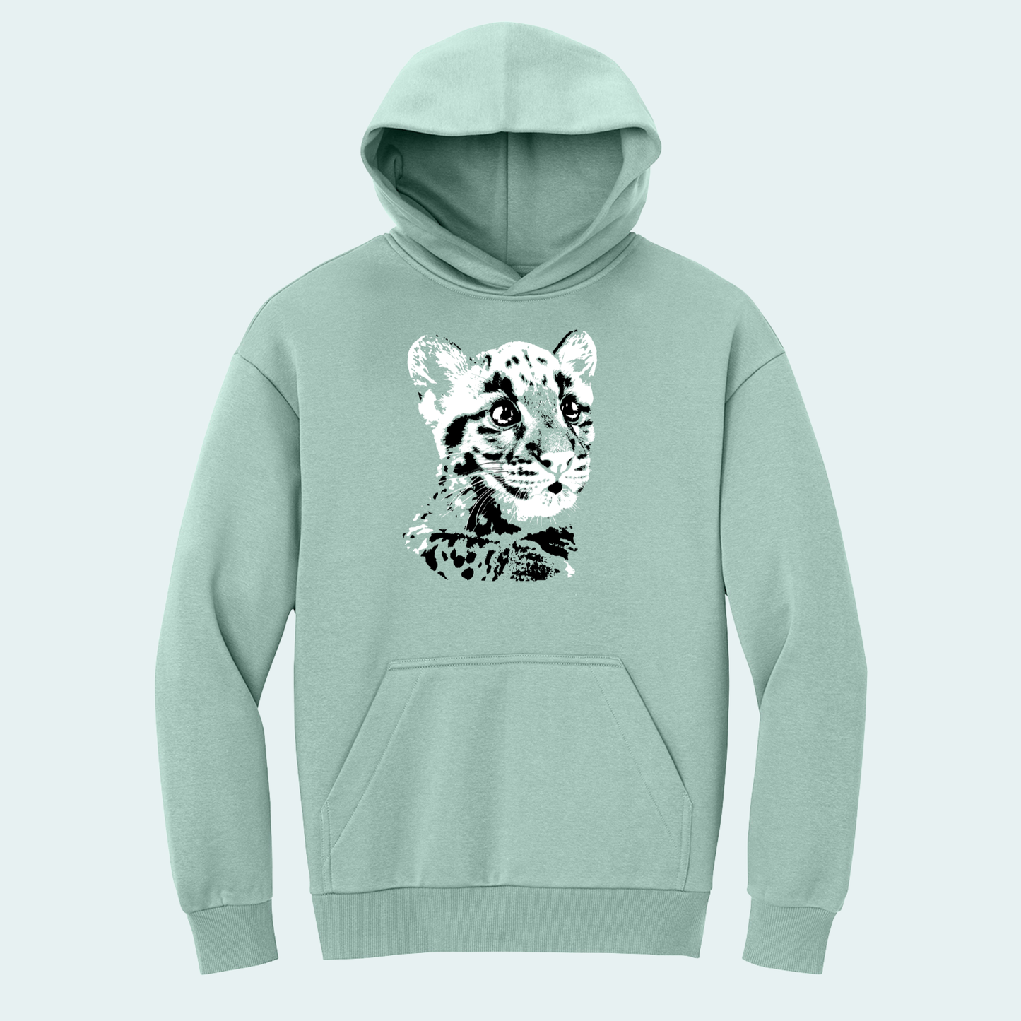 Clouded Leopard Cub (Limited Edition for January) Heavy Hoodie