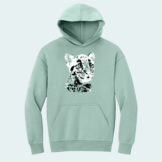 Clouded Leopard Cub (Limited Edition for January) Heavy Hoodie