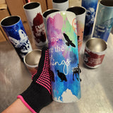 Find me Wild Thing Mixed Species Rainbow Watercolor Tumbler (Made to Order)