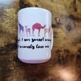 Hoofstock animals love me quote - 15oz Mug
