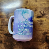 Manatee animals love me quote - 15oz Mug