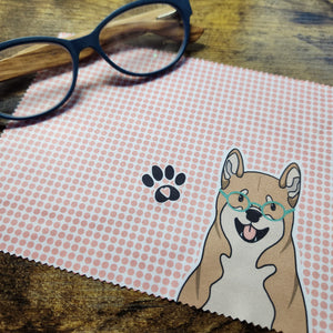 Shiba Inu - Lens Cloth (Made to Order)