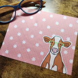 Brown Cow - Lens Cloth (Made to Order)