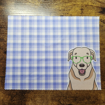 Yellow Lab - Lens Cloth (Made to Order)