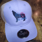 Custom Embroidery Option - Ponytail Cap (Limited Run) (Made to Order)