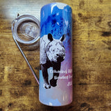 Bowling for Rhinos Columbus AAZK Fundraiser - Tumbler (Pre order)