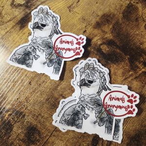 Harpy Eagle Sketch - Sticker