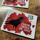 Raven - Carrion through the Chaos - Sticker