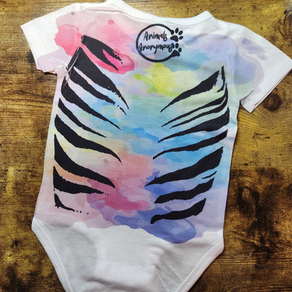 Okapi Rainbow - Infant Onsie (Sublimation Print) (Pre Order)