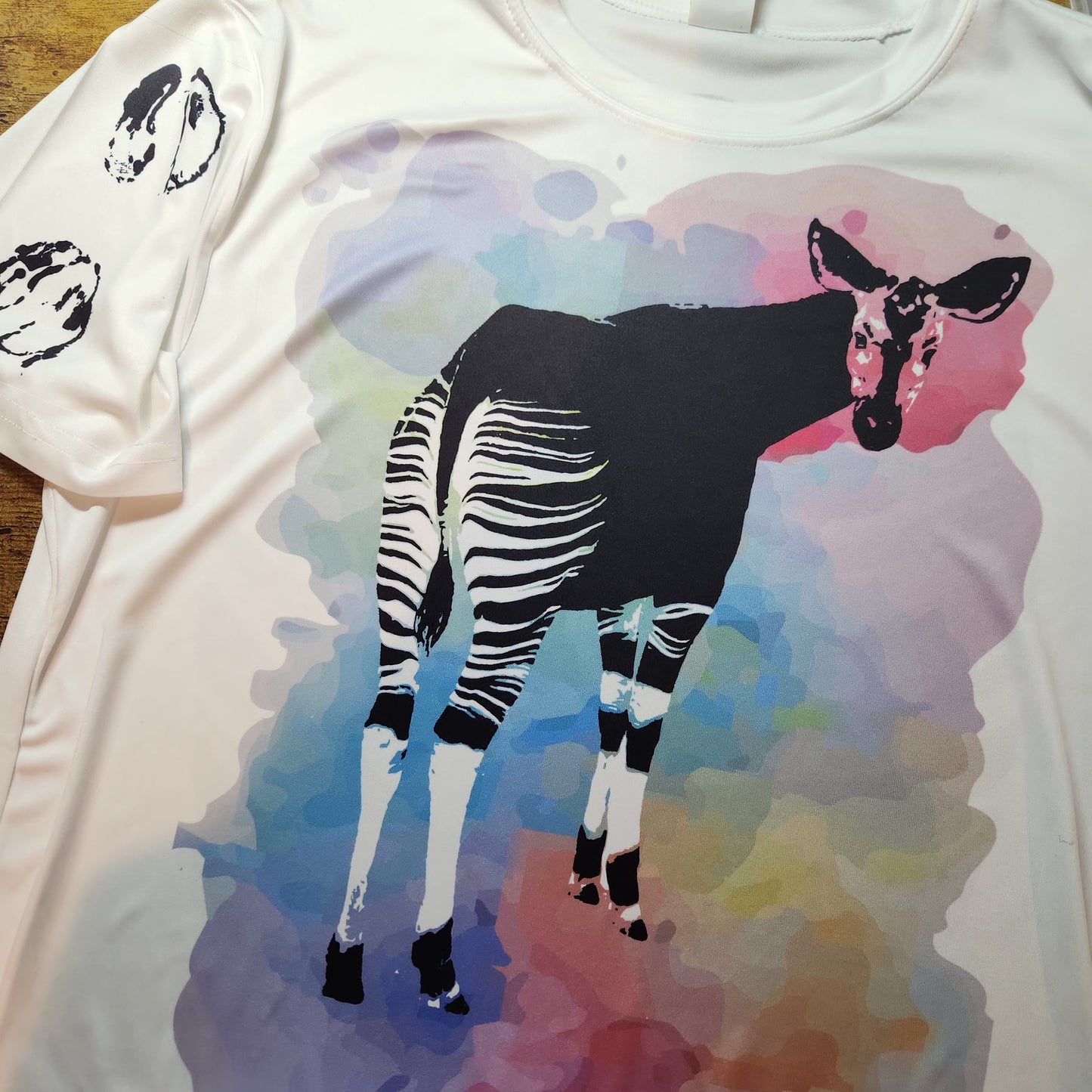 Okapi Rainbow - Tee (Sublimation Print) (Pre Order)
