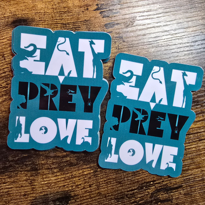 Eat Prey Love - Sticker