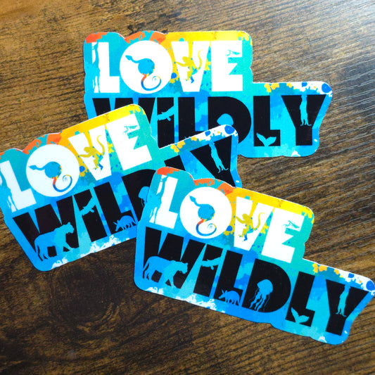 Love Wildly - Sticker