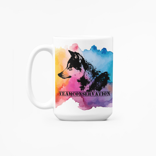 Red Wolf Team Conservation - Mug