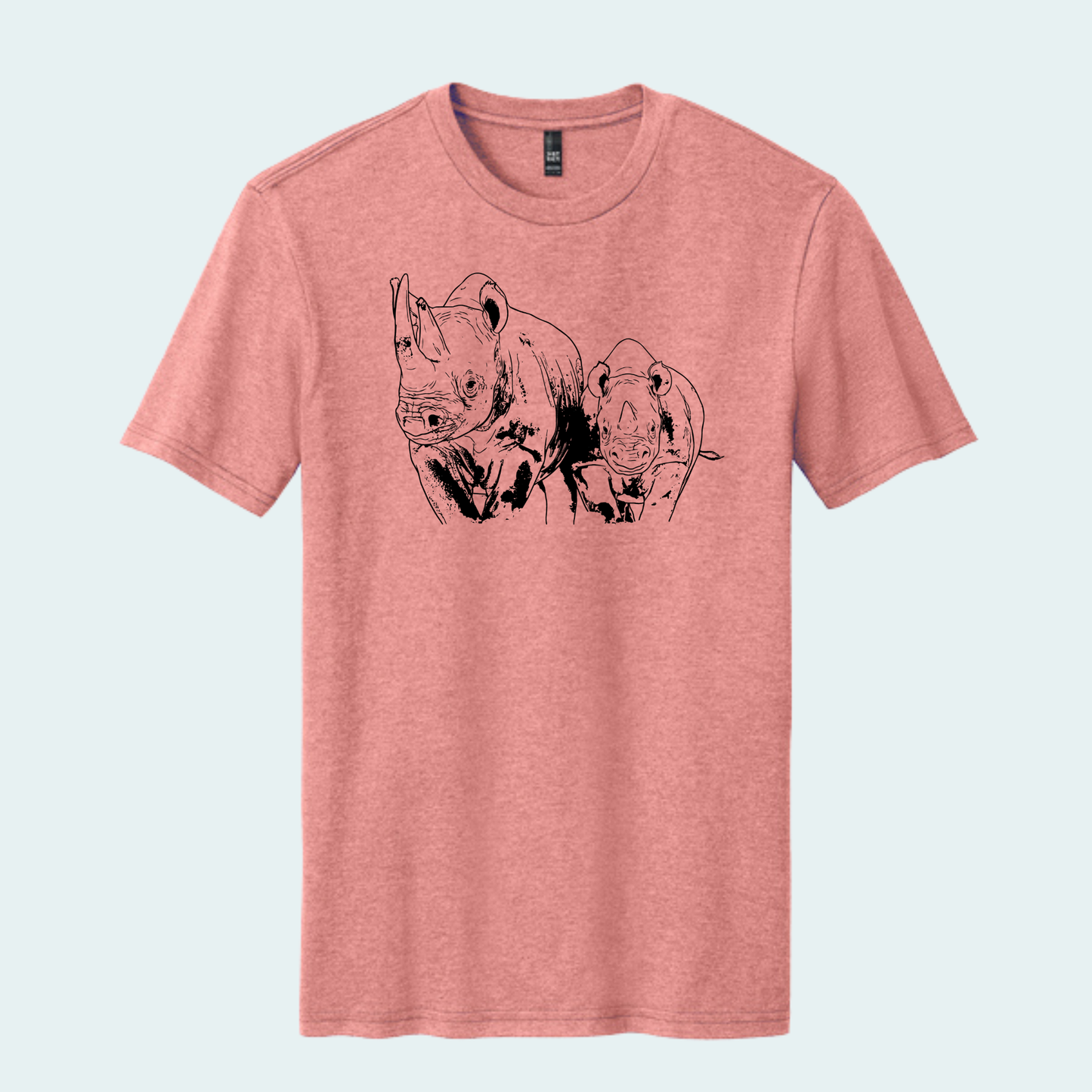 Rhino with Baby Fundraiser (Limited Edition for July) Unisex Tee