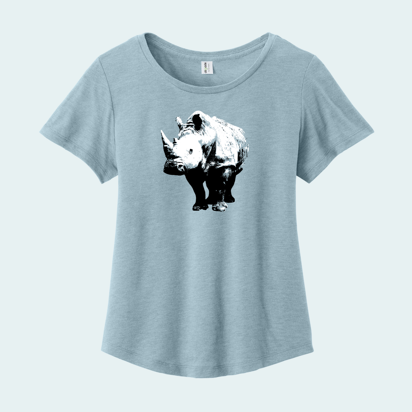 White Rhino (Limited Edition) Women’s Relaxed Scoop Neck Tee