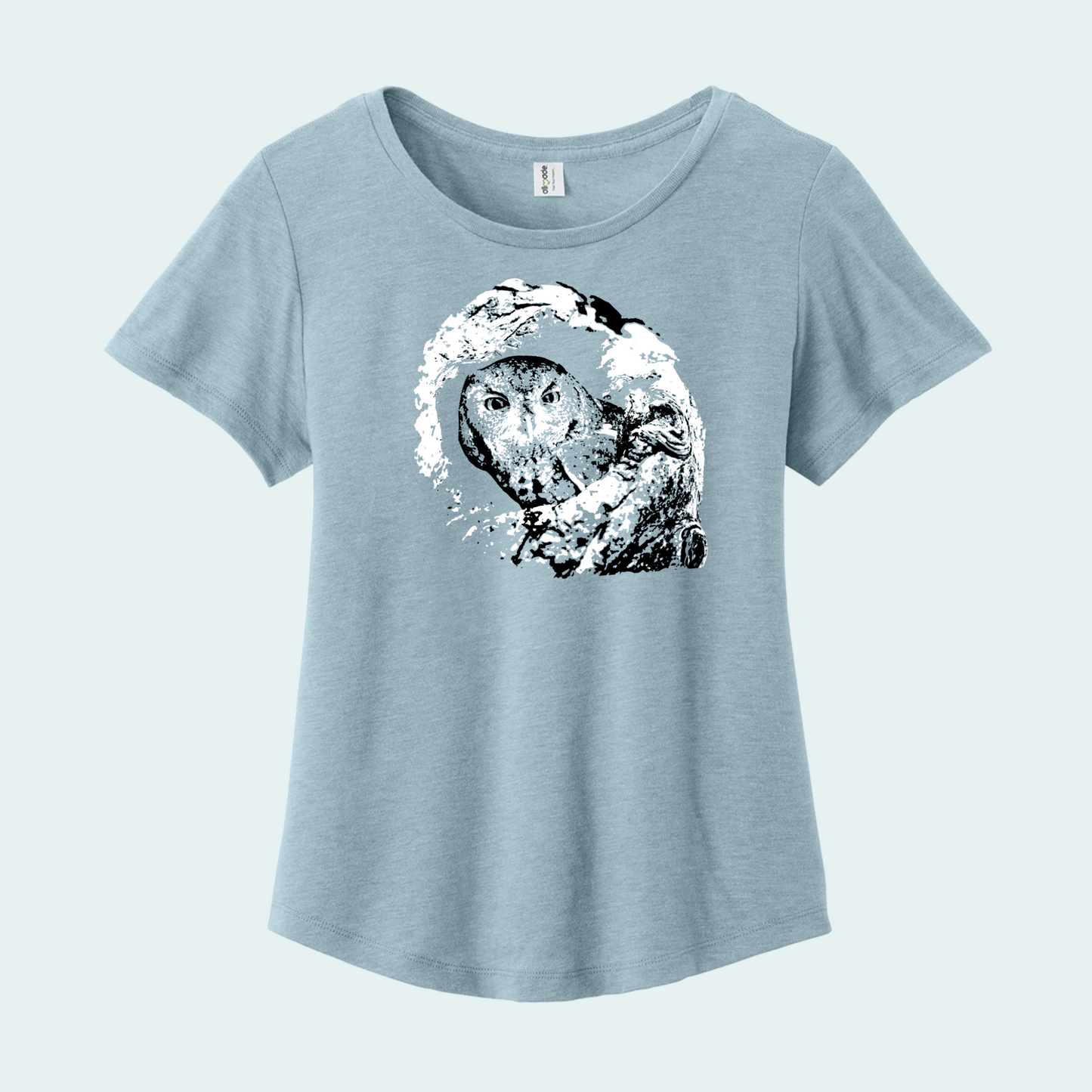 Sweet Pea - Eastern Screech Owl (Fundraiser) Women’s Relaxed Scoop Neck Tee