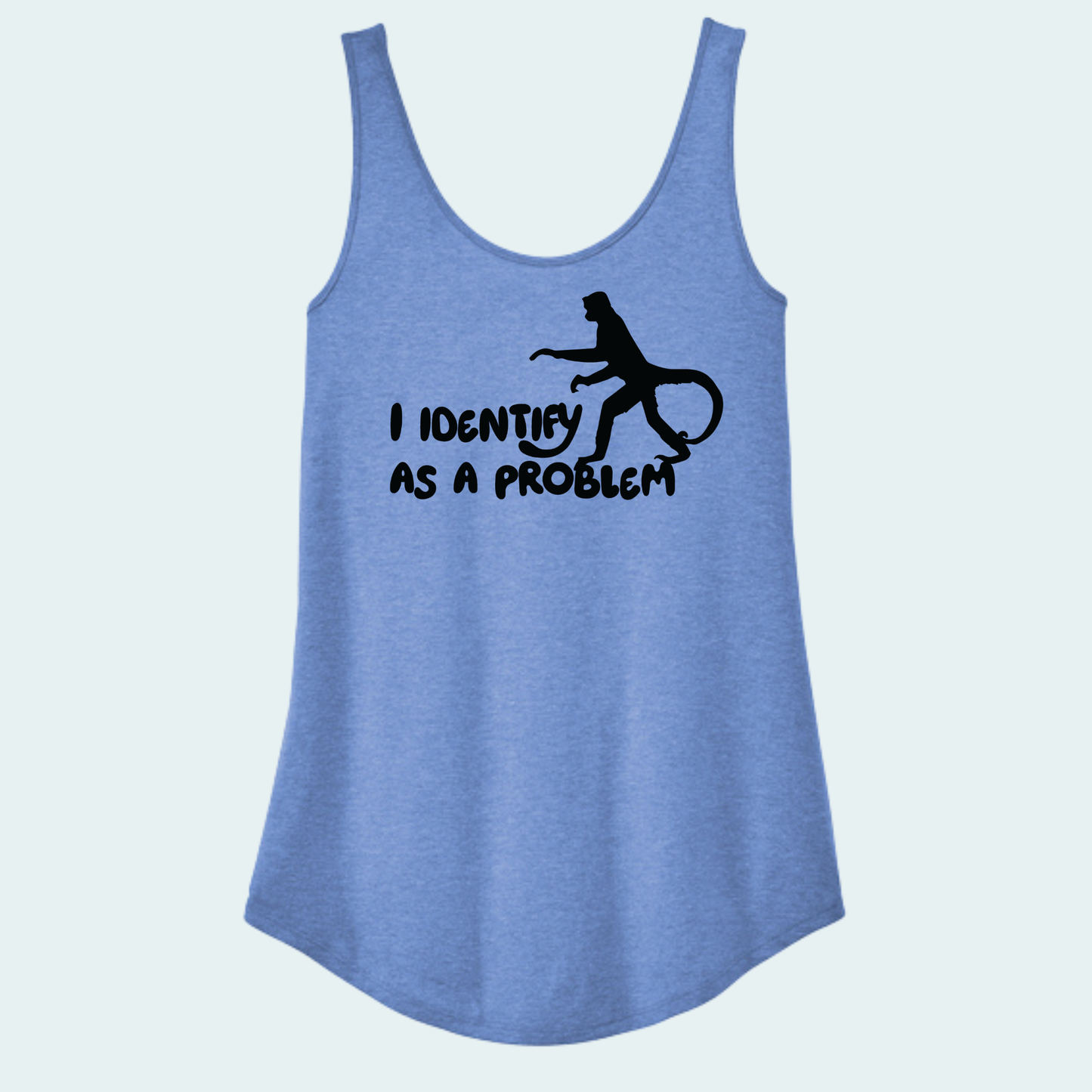 I Identify as a Problem - Spider Monkey (Limited Edition for April) Women's Relaxed Tank