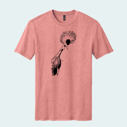 Grey Crowned Crane (Limited Edition for July) Unisex Tee