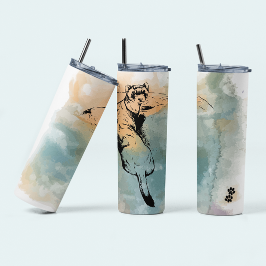 Black Footed Ferret (Limited Edition for September) 20oz Tumbler