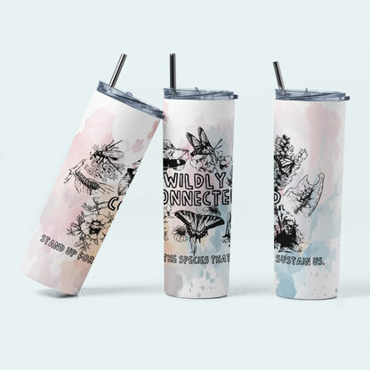 Wildly Connected - Pollinator Partnership Fundraiser (Limited Edition for October) 20oz Tumblers