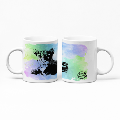 Clouded Leopard - Mug