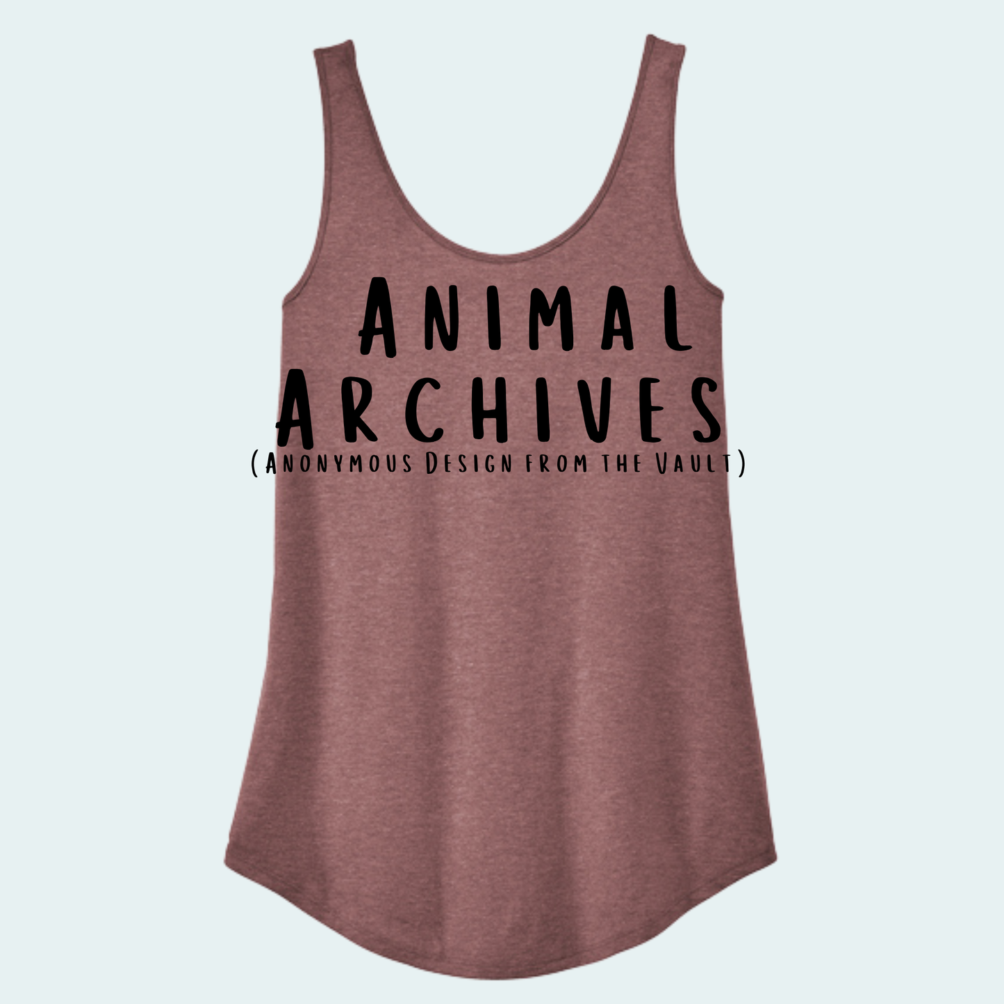 Animal Archives (Anonymous Design from the Vault) Women's Relaxed Tank