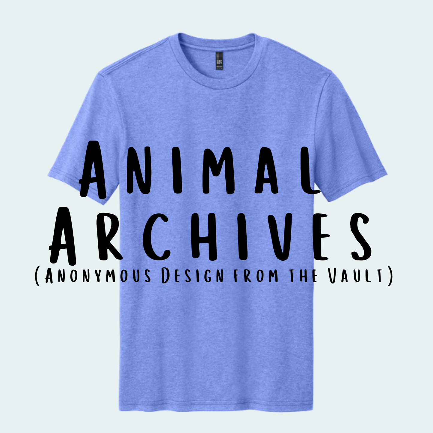 Animal Archives (Anonymous Design from the Vault) Unisex Tee