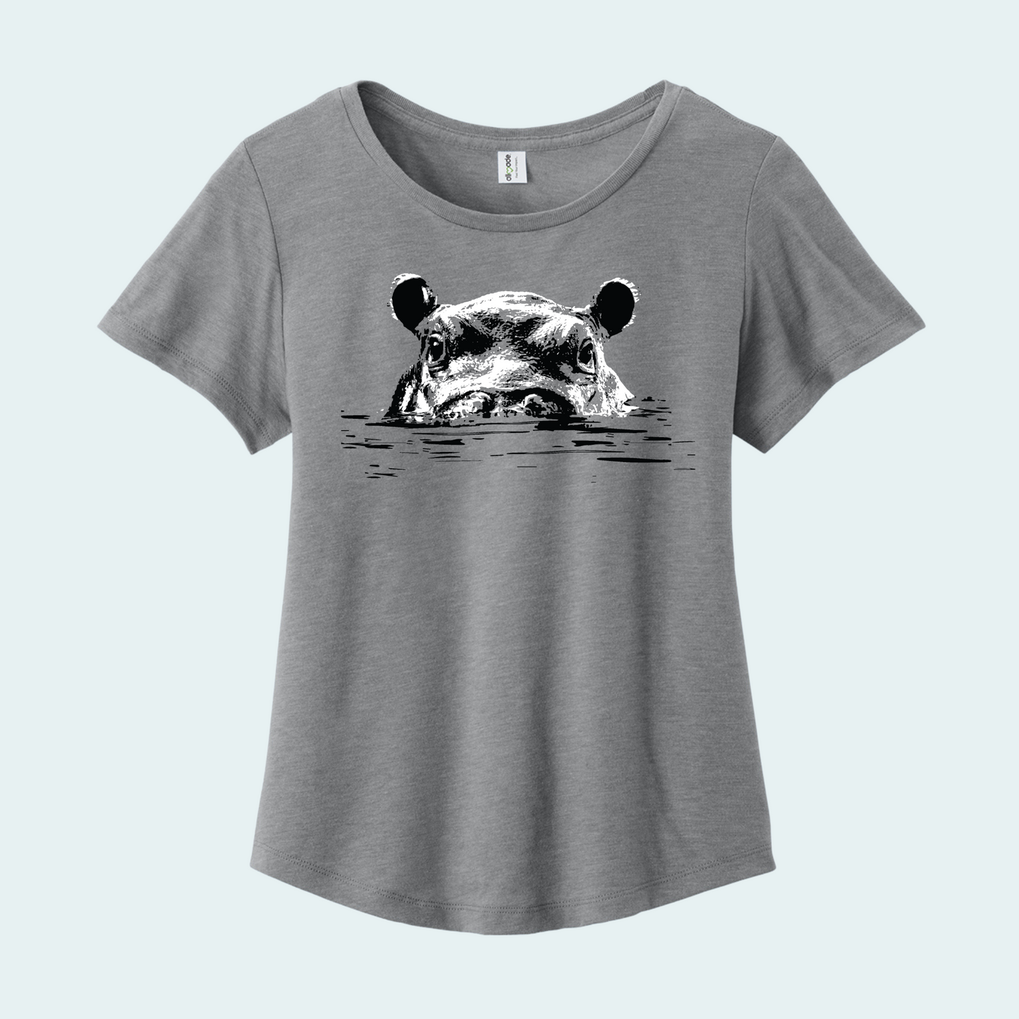 Hippo (Limited Edition) Women’s Relaxed Scoop Neck Tee