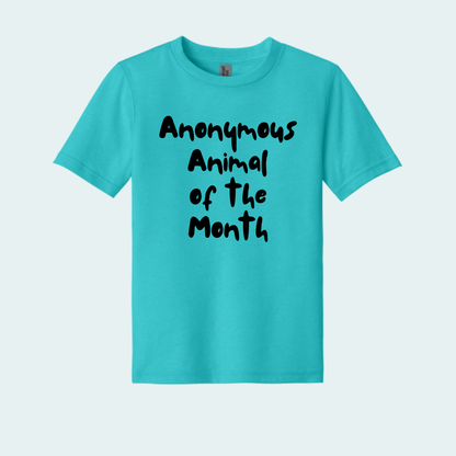 Anonymous Animal of the Month Youth Tee