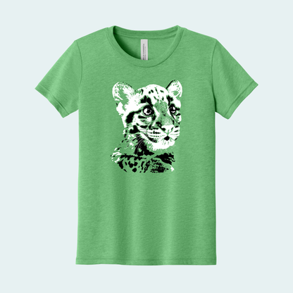 Clouded Leopard Cub (Limited Edition for January) Youth Tee