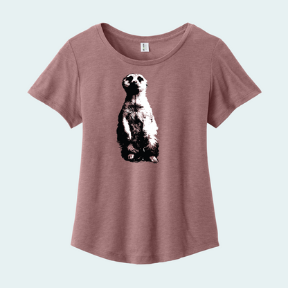 Meerkat (Limited Edition) Women’s Relaxed Scoop Neck Tee