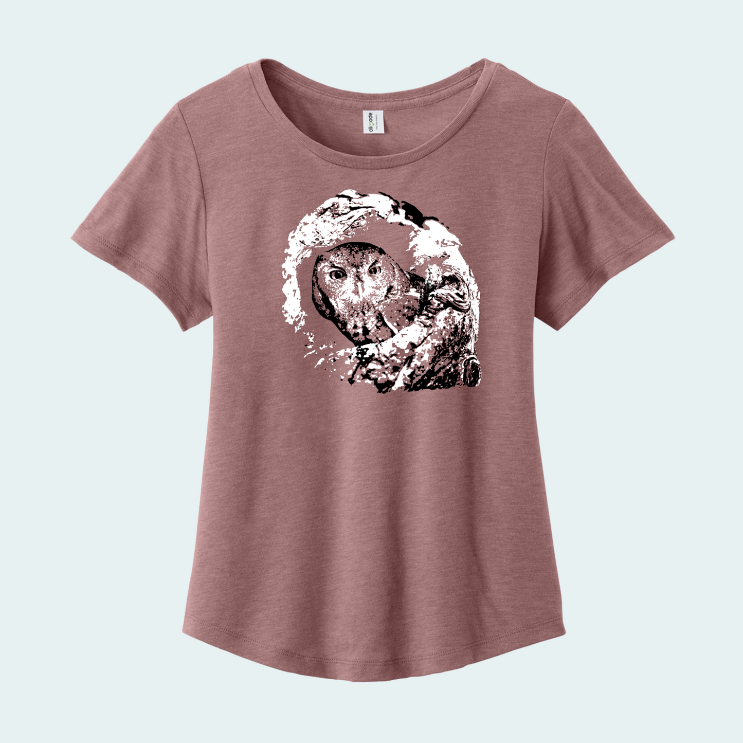 Sweet Pea - Eastern Screech Owl (Fundraiser) Women’s Relaxed Scoop Neck Tee