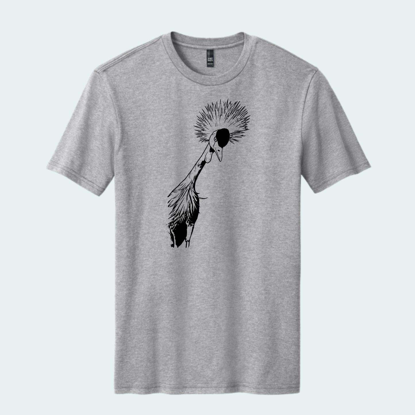 Grey Crowned Crane (Limited Edition for July) Unisex Tee
