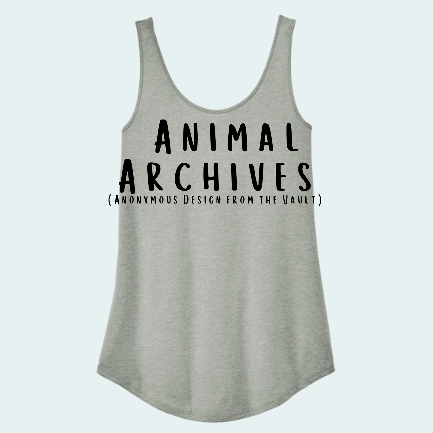Animal Archives (Anonymous Design from the Vault) Women's Relaxed Tank