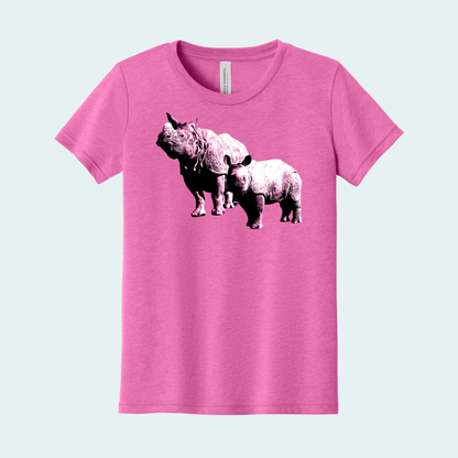 Rhino with Baby (Limited Edition for January) Youth Tee