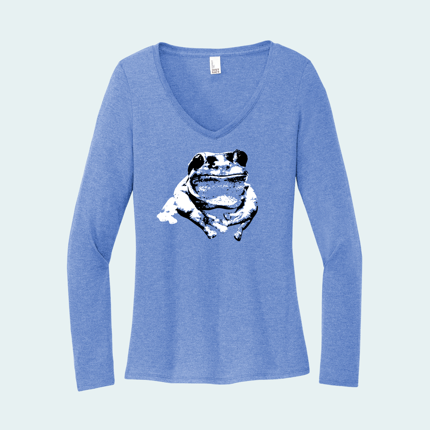 Splendid Tree Frog (Limited Edition for December) Women's Long Sleeve V-Neck Tee
